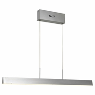 T1010-CH Thumprints Chrome Lennox Island Chandelier