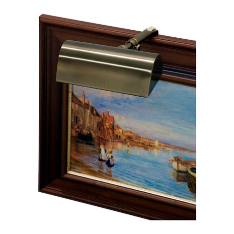 House of Troy T4-56 Classic Traditional Plug-In Picture Lights in Statuary Bronze