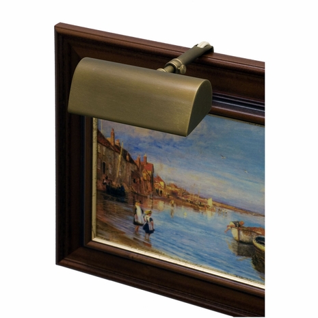 House of Troy T5-76 Classic Traditional Plug-In Picture Lights in Weathered Brass