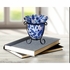 TC17039 Springdale 5.5H Blue Chip 4-Piece Mosaic Candle Holder Set (Candles Not Included)