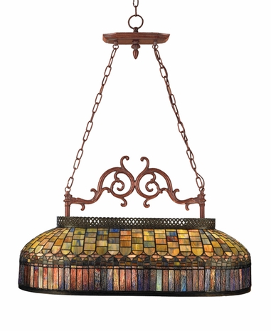 TF1406Z Quoizel Lighting Tiffany Pendant Light Display Light