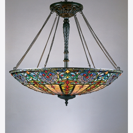 TF1784VB Quoizel Lighting Tiffany Florentine Pendant Light Display Light