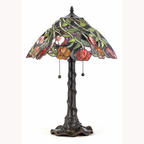 TFX420T-R Quoizel Lighting Tiffany Lamp Clearance Item
