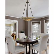 TH12282 Springdale 18W Zaxon Mosaic Inverted Pendant