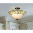 TH70655 Dale Tiffany Cadena Mosaic Flush Mount