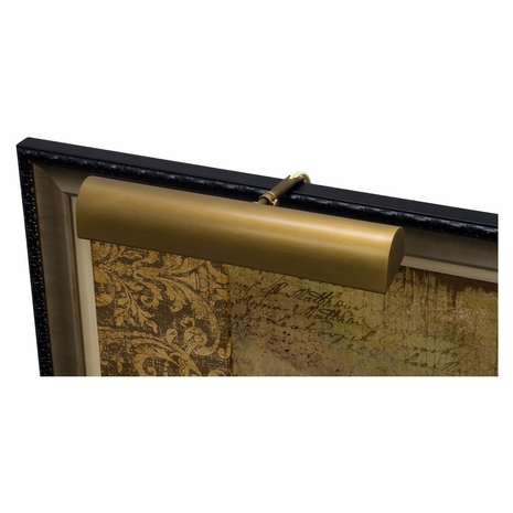 House of Troy TLEDZ14-76 Classic Traditional Led Plug-In Picture Lights in Weathered Brass
