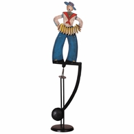TM072 Authentic Models Accordion Sailor Sky Hook - Hand Made and Hand Painted