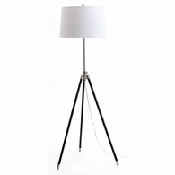 TR201-SN House of Troy Tripod Adjustable Floor Lamp Satin Nickel
