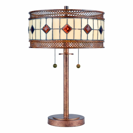 TT17113 Dale Tiffany Minerals Tiffany Table Lamp