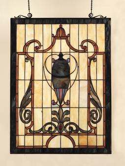 TW2043M-DISC Quoizel Tiffany Windows of Art Clearance Item