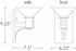 u07113 UltraLights Lighting Wall Sconce