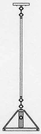 USH-11 Arroyo Craftsman Eleven-inch Utopian Stem-Hung Hanging Pendant