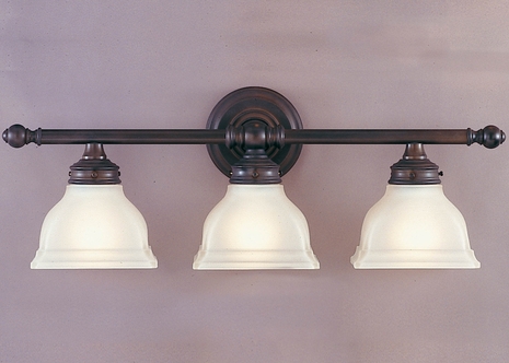 VS7703-ORB-R Murray Feiss Lighting New London Collection Three Light Vanity Strip Clearance Item