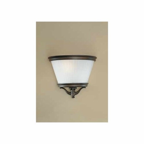 WB1231ORB-DISC Murray Feiss Retro Pleat Sconce SPECIAL PRICING!!