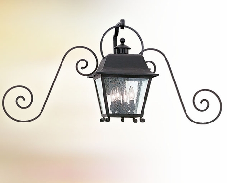 WS03 Troy Lighting Large Wall Scroll for Wall Sconce