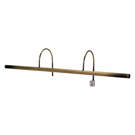 House of Troy XL36-71 Slim-Line Xl Plug-In Picture Lights in Antique Brass