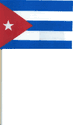 144 Cuba Cotton Flags