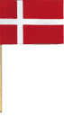 144 Denmark Cotton Flags