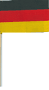 144 Germany Cotton Flags