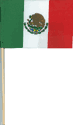 144 Mexico Cotton Flags