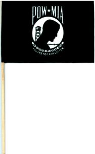 144 POW/MIA Cotton Flags