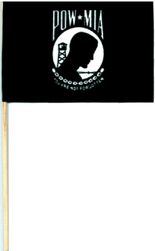 144 POW/MIA Cotton Flags
