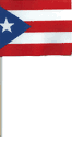 144 Puerto Rico Cotton Flags