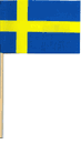 144 Sweden Cotton Flags