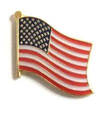 American Flag Lapel Pins