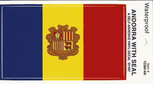 Andorra Pack of 25 Decals