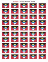 Antigua & Barbuda Sheet of 50 Stickers
