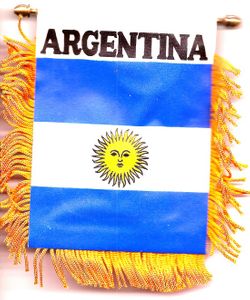 Argentina Mini Banners <br>Pack of 3