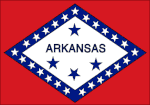 Arkansas Polyester Flag