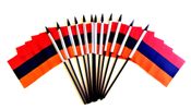 Armenia Miniature Flags - 12 Pack