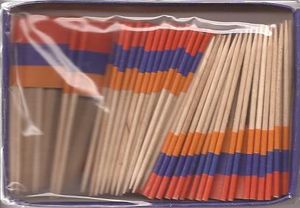Armenia Flag Toothpicks