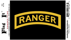 Army Ranger Tab Decal<br>Pack of 6