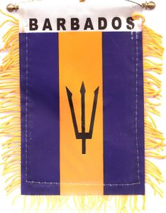 Barbados Mini Banners <br>Pack of 3
