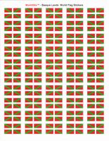 Basque Lands Sheet of 50 Stickers