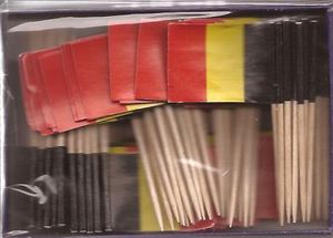 Belgium Flag Toothpicks
