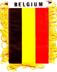 Belgium Mini Banners <br>Pack of 3
