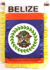 Belize Mini Banners <br>Pack of 3