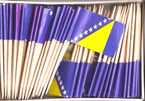 Bosnia Flag Toothpicks