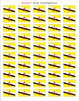 Brunei Sheet of 50 Stickers