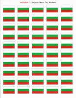 Bulgaria Sheet of 50 Stickers