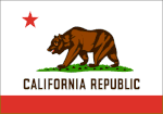 California Polyester Flag
