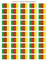 Cameroon Sheet of 50 Stickers