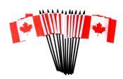 Canada Miniature Flags - 12 Pack