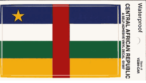 Central African Republic Pack of 25 Decals
