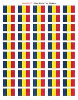 Chad Sheet of 50 Stickers