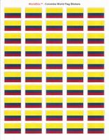 Colombia Sheet of 50 Stickers